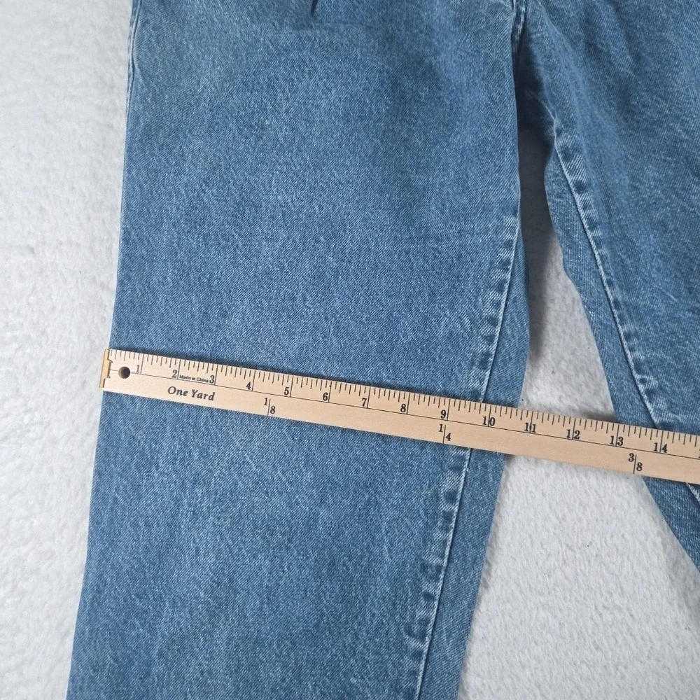 Vtg Roper Jeans Women Sz 13 Blue 80s‎ 90s Western High Rise Pleated Made In USA